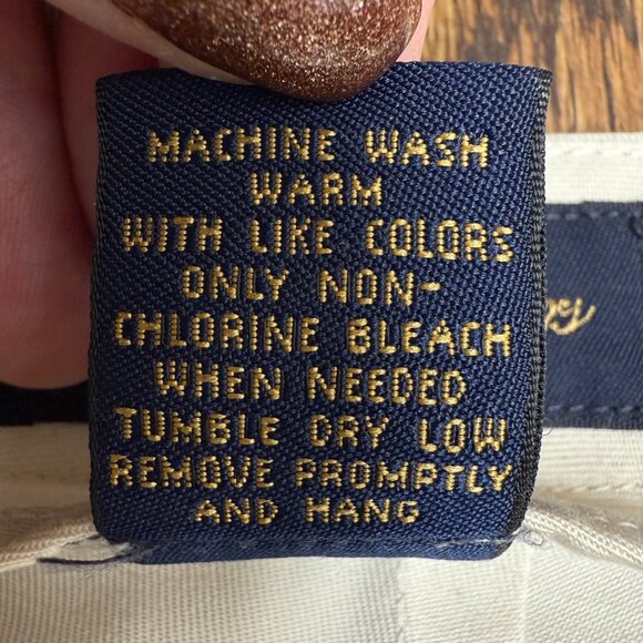 BROOKS BROTHERS Women's EUC Advantage Chino Lt. Tan | Size 10 - Picture 9 of 9